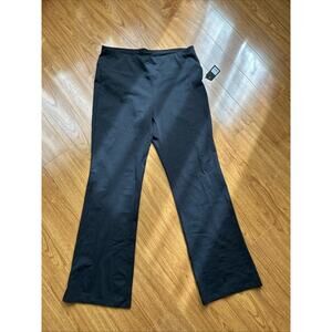 Ave Leisure NWT Black pima cotton Bootleg Legging Pants Women's Size 18/20T